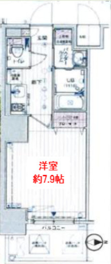 【間取り】 | アドバンス大阪城アンジュ