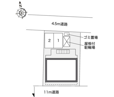 【区画図】 | シャンブル弐番館