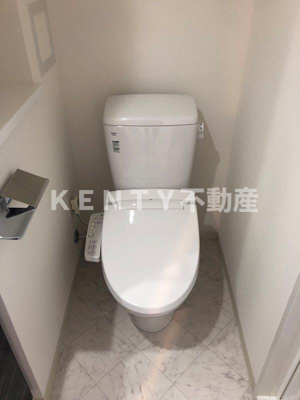 【トイレ】 | メイクスデザイン糀谷アジールコート | コンパクトで使いやすいトイレです