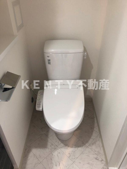 【トイレ】 | メイクスデザイン糀谷アジールコート | コンパクトで使いやすいトイレです
