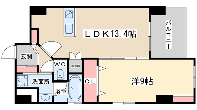 【間取り】 | グレンパーク梅田北