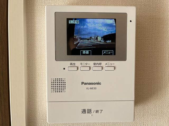 クレアシオン南のセキュリティ|カメラ付インターホン