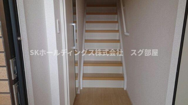 ルミエール周枳Ａの玄関