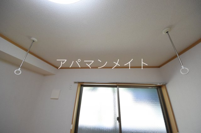 【設備】 | アムールシュシュ | 便利な室内物干し付き！