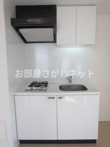 プライムアーバン板橋【おとり物件なし】#学生・社会人にオススメ！初期費用分割払いOK！のキッチン|内装カラーは部屋によって異なりますので現地にて確認下さい。※参考写真
