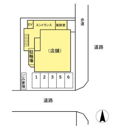 ダイワシティー庄内通の区画図