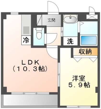 マロンフォレストの間取り