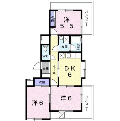 ロイヤルタウンの間取り