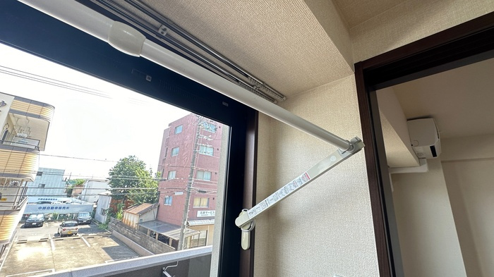 ＫＩＲＡＫＵマンションの寝室|落ち着いた色調の寝室です