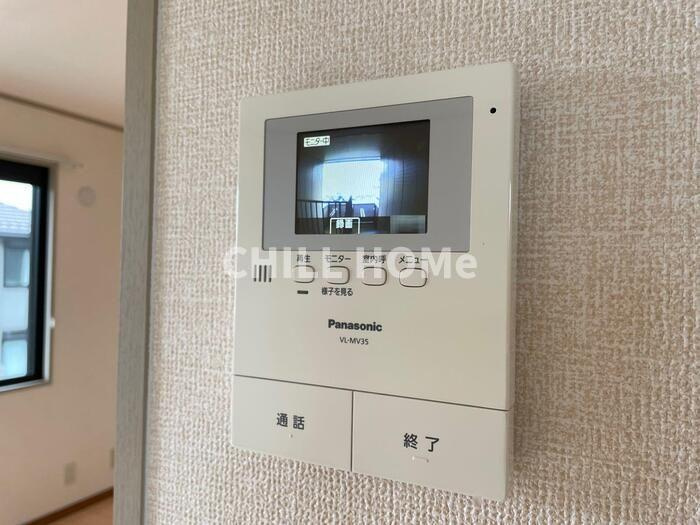 ヴェルフィーユ　Ｃのセキュリティ|当社、チルホームのHPもご覧ください(^^)/物件情報多数♪