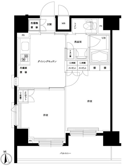【間取り】 | ルーブル羽田西