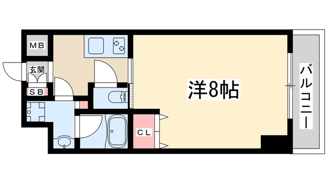 【間取り】 | エルソル江坂