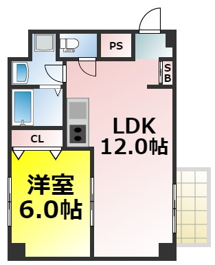 【間取り】 | CITY SPIRE難波WESTⅡ 仲介手数料無料