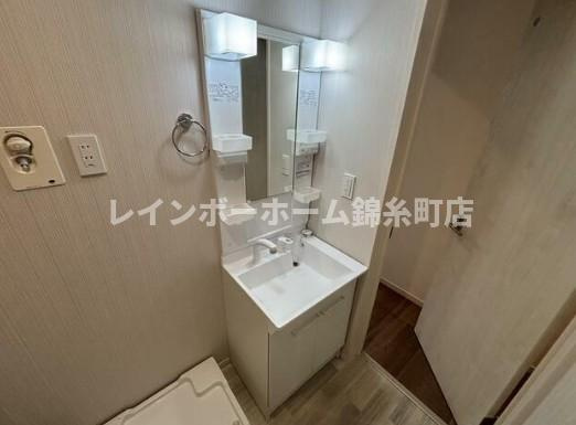 第7アルレ堀之内の独立洗面台