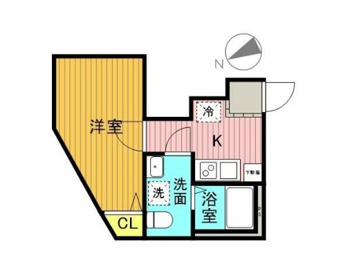 第7アルレ堀之内の間取り