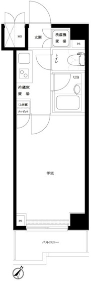 【間取り】 | ルーブル多摩川参番館