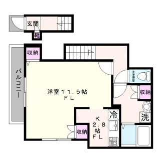【間取り】 | エム・スタジオ（Ｍ．Ｓｔｕｄｉｏ） | 間取りです。
