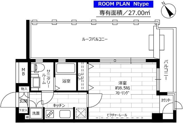 【間取り】 | ステージファースト用賀Ⅱ