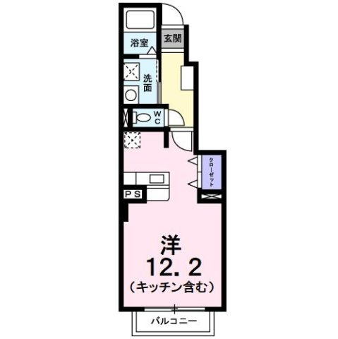 【間取り】 | ウィンドフィール８２　Ａ