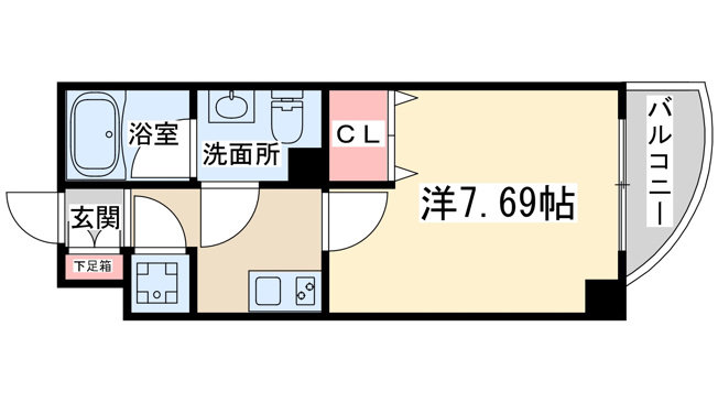 【間取り】 | ライブコート北梅田