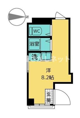 TAWAMAN麻布【おとり物件なし】#学生・社会人にオススメ！初期費用分割払いOK！の間取り