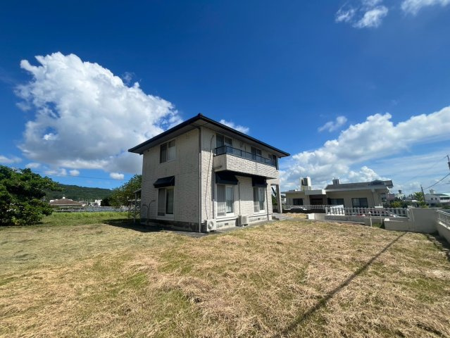 南城市佐敷新里 中古戸建ての庭