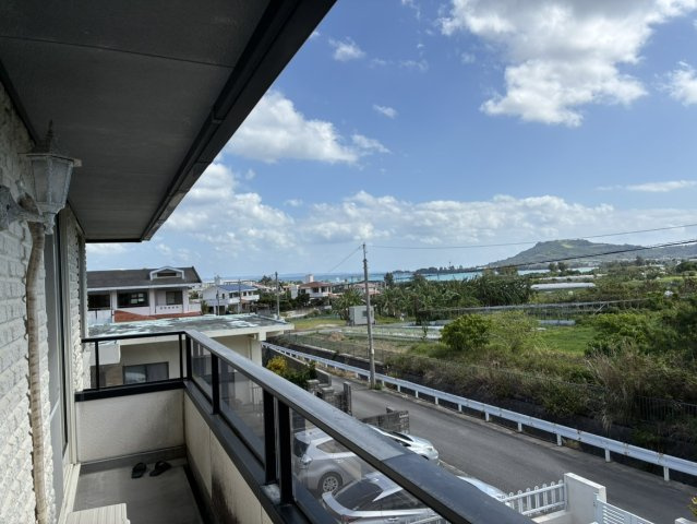 南城市佐敷新里 中古戸建ての展望|2階からのオーシャンビュー