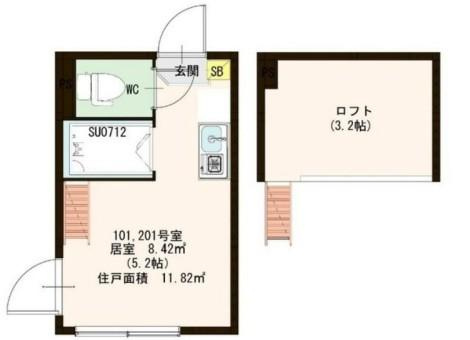 【間取り】 | ハーモニーテラス上池袋Ⅱ