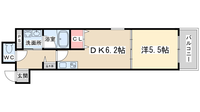 【間取り】 | アムズメイプル扇町