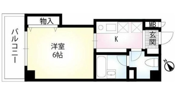 スマート津田沼ツインビルＡの間取り