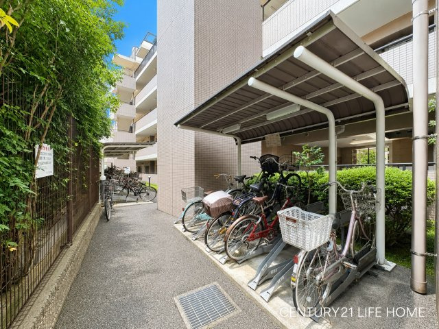 【駐輪場】 | コスモ久地 | 駐輪場です