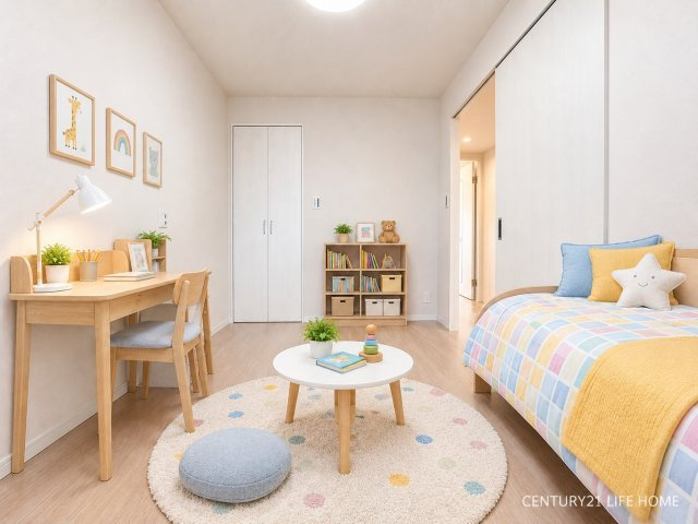 【子供部屋】 | コスモ久地 | ゆったりした子供部屋です