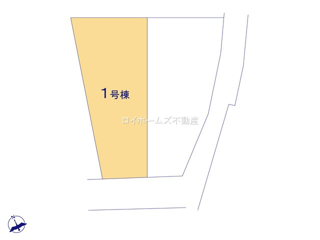 【区画図】 | 春日井市穴橋町字山本1606-121『仲介料無料』新築戸建て | 1号棟