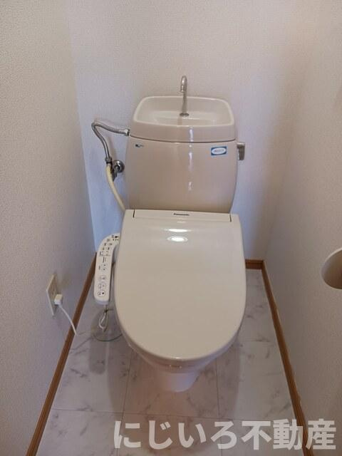 コーポリンクス2のトイレ