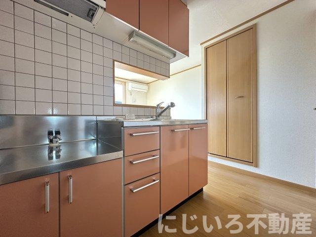 シャン・ド・フルールBのキッチン