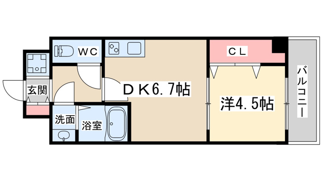 【間取り】 | ワンルーフフラットフクシマ