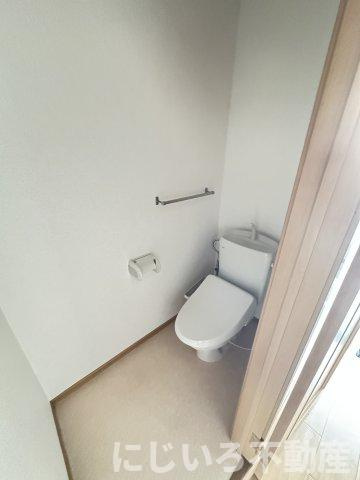 メゾンソレイユBのトイレ