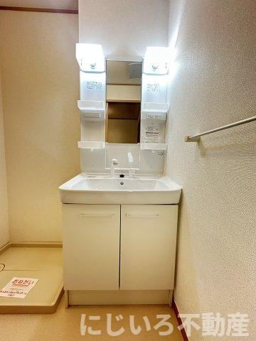 ティンバーハイツの洗面所