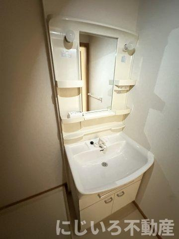 メゾンオーシャンAの洗面所