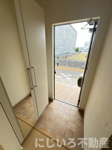 グリーンビレッジの玄関