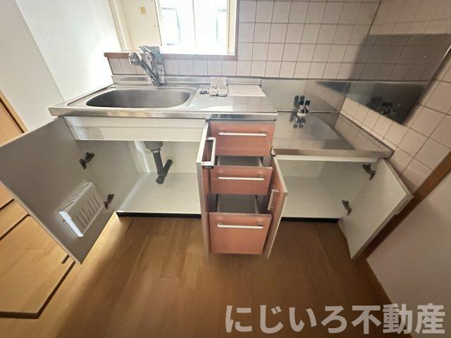 シャン・ド・フルールAのキッチン