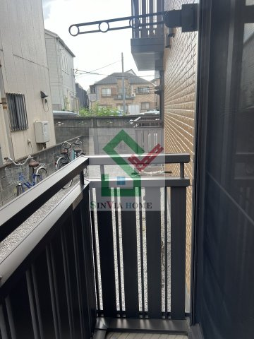 アンフラーゼのバルコニー