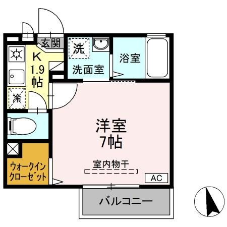 アンフラーゼの間取り
