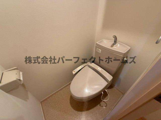 アンジェリーク磐船のトイレ|シンプルで使いやすいトイレです