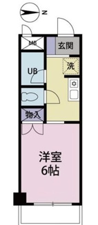 【間取り】 | シャンブル南林間 | 間取りです。