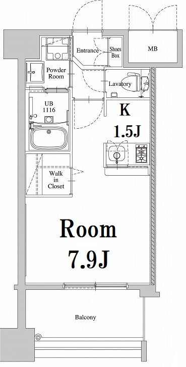 新品家具付きマンション姪の浜31(KaGood福岡)の間取り|※間取りと異なる場合は現状を優先します。