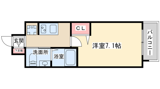 【間取り】 | エグゼ天神橋
