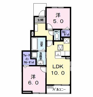 【間取り】 | ロークァット　Ⅱ
