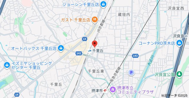 アクティス・センリの地図