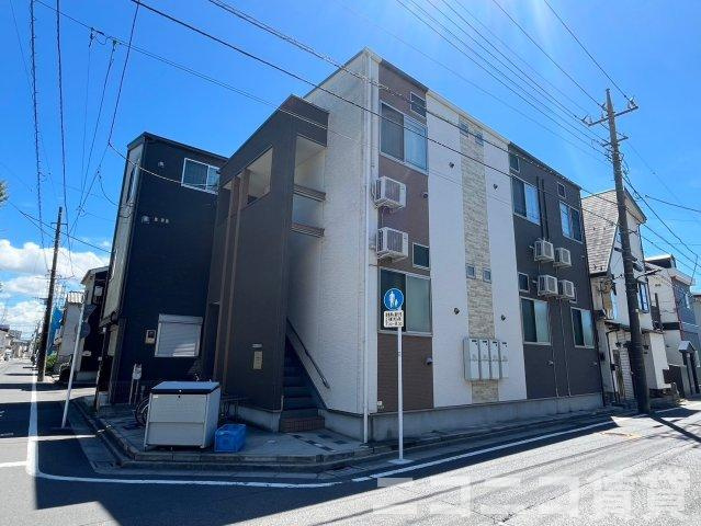 足立区一ツ家２丁目のアパートの外観